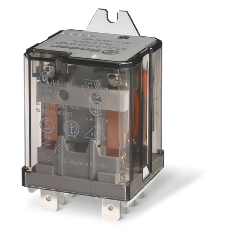 Power Rel. F.250 flange mount 2RT 16A/24VAC/AgCdO (62.82.8.230.0000)